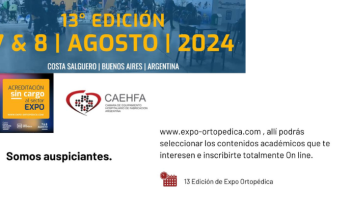 Agendá: 13 Edición de Expo Ortopédica