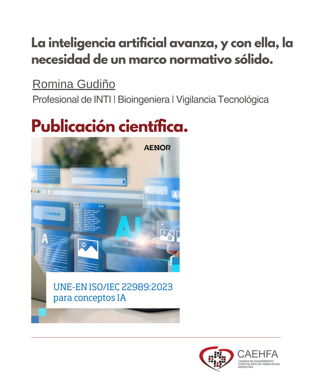 La inteligencia artificial avanza, y con ella, la necesidad de un marco normativo sólido.